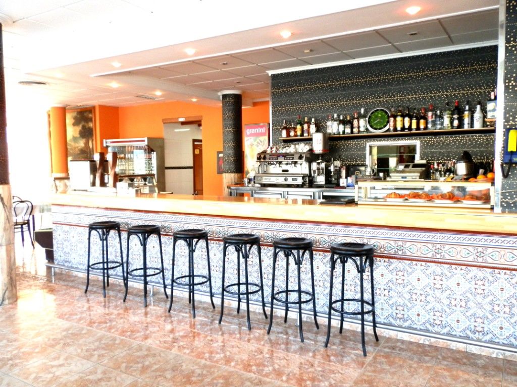 Hostal Bonavista Blanes Bagian luar foto